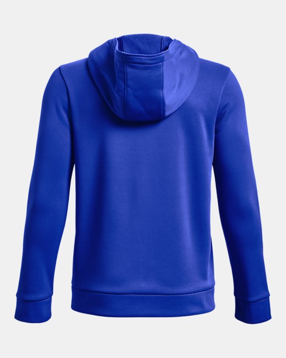Boys' Armour Fleece® Full-Zip, Blue, pdpMainDesktop image number 1